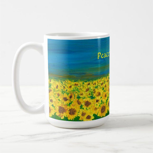 Mug La puissante Ukraine pacifique (Gauche)