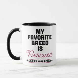 Mug La race préférée de RescuMy de l'espoir de Laur