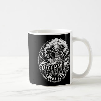 Mug La rage de la pâtisserie sauve la vie Cuisine drôl