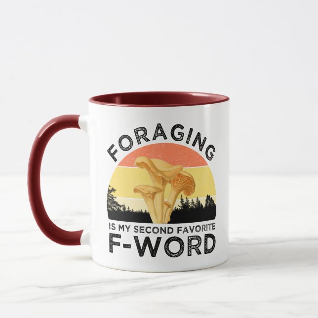 Mug La recherche de nourriture est ma deuxième Chanter (Gauche)