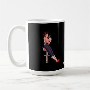Mug La reine de tout ! Texte et nom modifiables