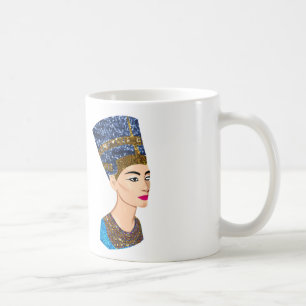 Mug la reine égyptienne nefertiti