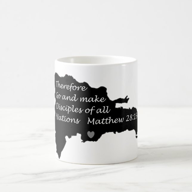 Mug La République Dominicaine (Centre)