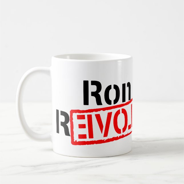 Mug La révolution de Ron Paul continue (Gauche)