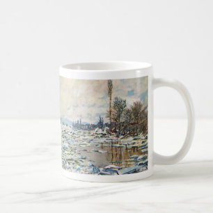Mug La rupture de la glace par Claude Monet