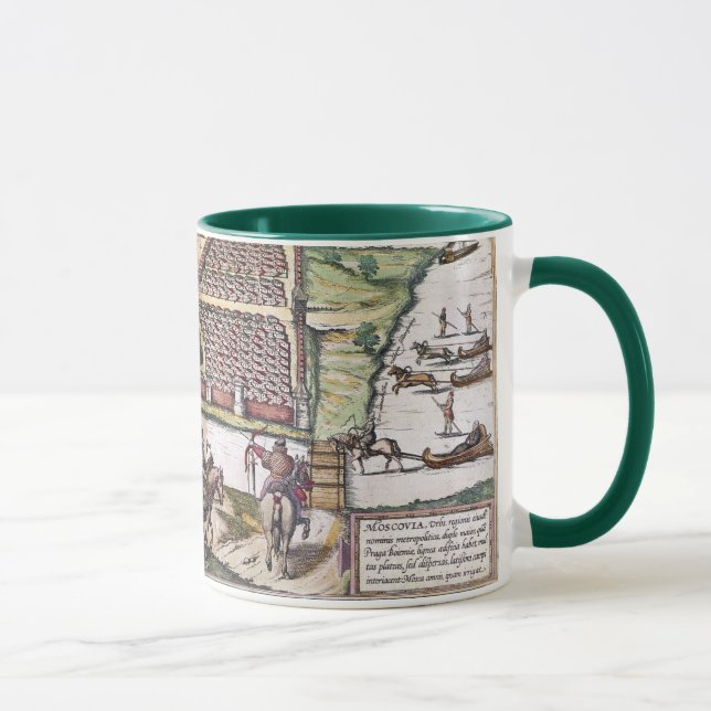 MUG LA RUSSIE : MOSCOU, 1591 (Droite)