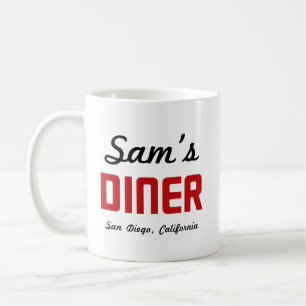 Mug La saga des Lyons ~ Gauche à gauche Sam's Diner
