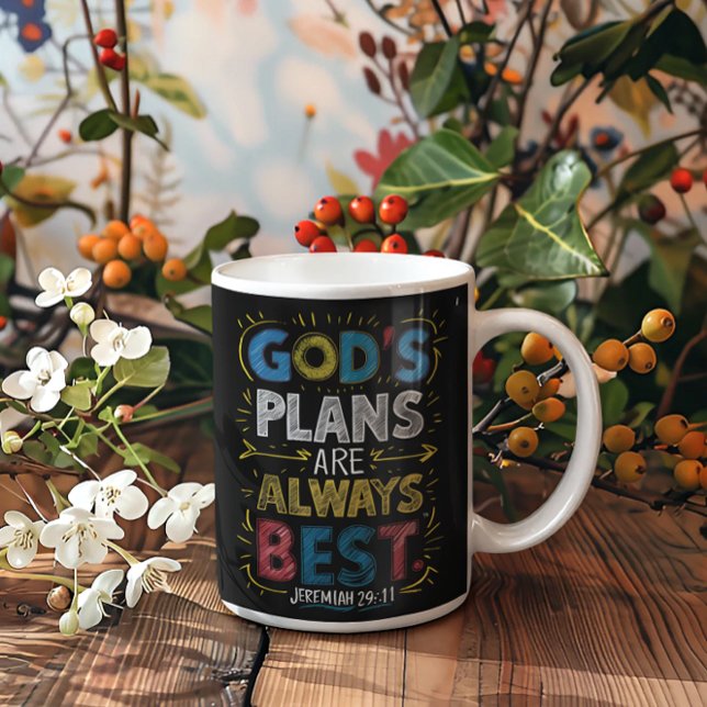 Mug La Sagesse Divine : Les Plans Des Dieux Sont Toujo (Créateur téléchargé)