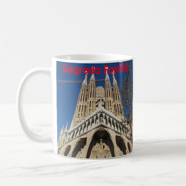 Mug La Sagrada Família, Barcelone, Espagne. 3560 (Gauche)