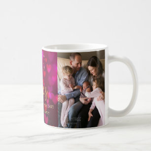 Mug La Saint-Valentin branchée Bokeh Hearts Photo
