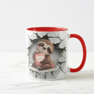 Mug La Saint-Valentin de la paresse