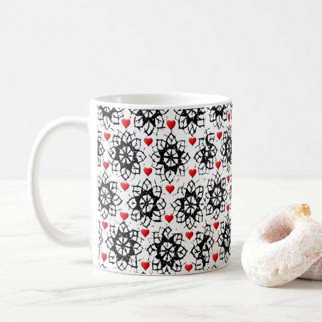 Mug La Saint Valentin en boue (Avec donut)