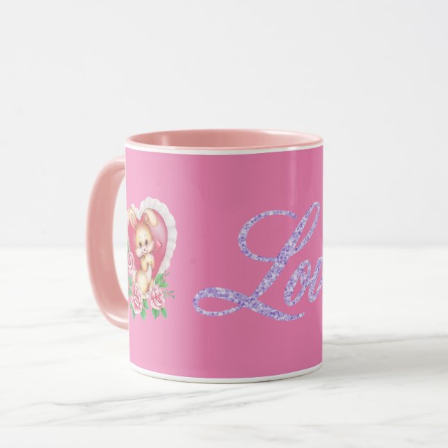 Mug La Saint Valentin en boue (Devant gauche)