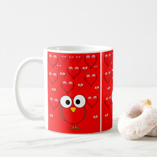 Mug La Saint Valentin en boue (Avec donut)