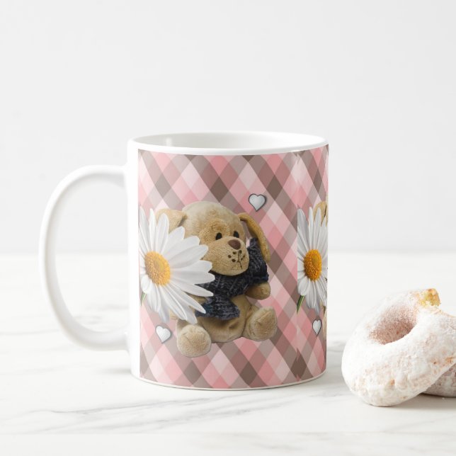 Mug La Saint-Valentin, les grenouilles (Avec donut)