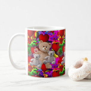 Mug La Saint-Valentin, les grenouilles