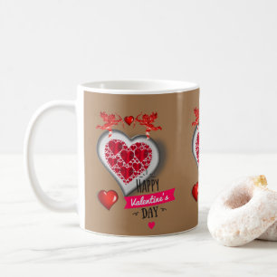 Mug La Saint-Valentin, les grenouilles