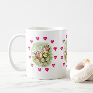 Mug La Saint-Valentin, les grenouilles
