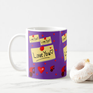 Mug La Saint-Valentin, les grenouilles