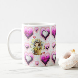 Mug La Saint-Valentin, les grenouilles