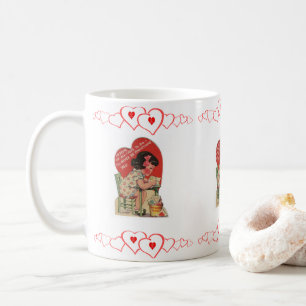 Mug La Saint-Valentin, les grenouilles