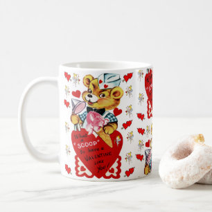 Mug La Saint-Valentin, les grenouilles