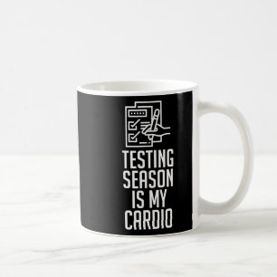 Mug La saison est mon cardio drôle cadeau enseignant