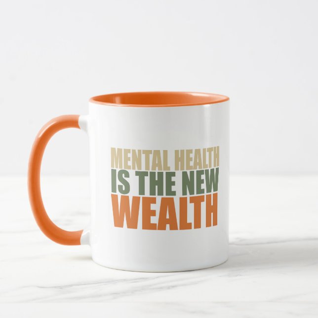 Mug La santé est la nouvelle richesse (Gauche)