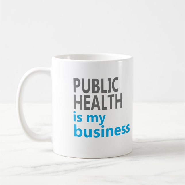 Mug La santé publique est mon affaire (Gauche)