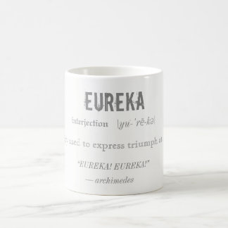 Mug La Science de principe d'Archimède de définition