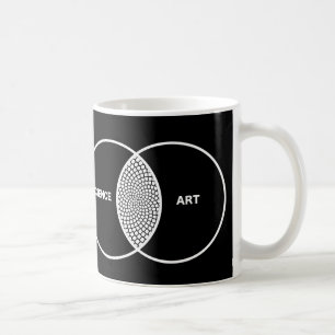 Mug La Science/diagramme Venn d'art