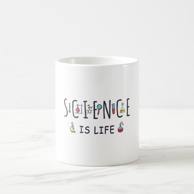 Mug La science est la vie (Centre)