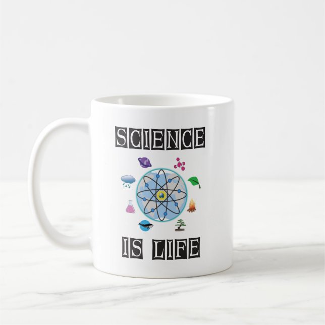 Mug La science est la vie (Gauche)