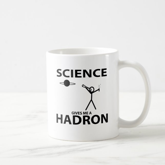 Mug La Science me donne un chiffre vitesse de bâton de (Droite)