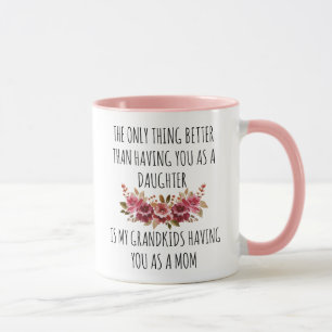 Mug La Seule Chose Meilleure Fille, Cadeau de Fête des