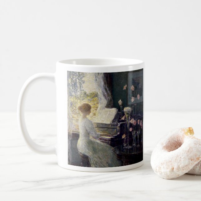 Mug La sonate de Frederick Childe Hassam (Avec donut)