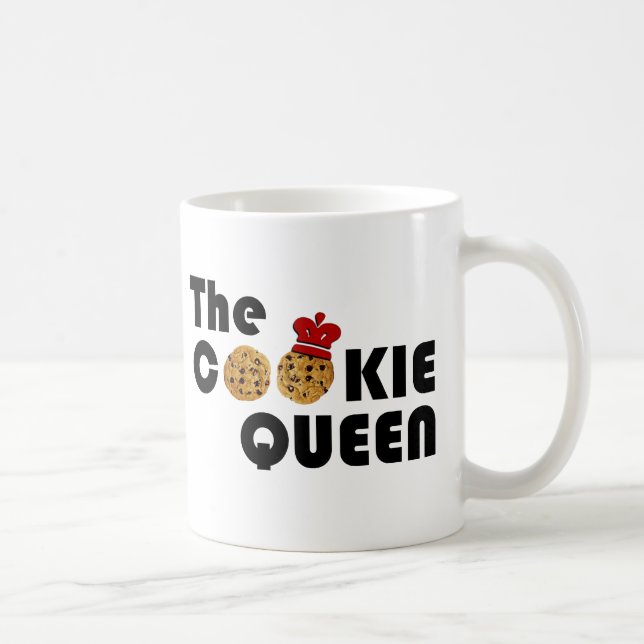 Mug La tasse/verre de la Reine de biscuit (Droite)