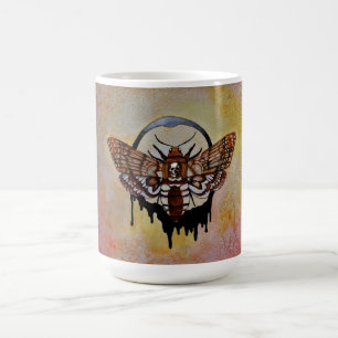 Mug La teigne de faucon de la tête de mort