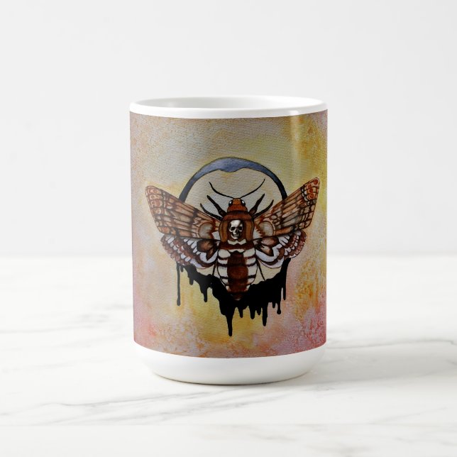 Mug La teigne de faucon de la tête de mort (Centre)