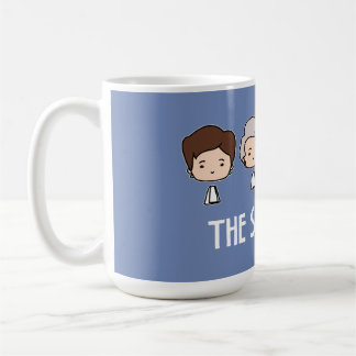 Mug La tête mignonne de Kawaii Chibi de femme de