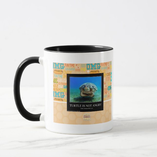 Mug La tortue n'est pas fâchée (Gauche)