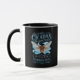 Mug La tournée américaine de la Réunion Cicada 2024 Co