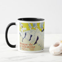 La Troupe de Mlle Eglantine par Toulouse Lautrec