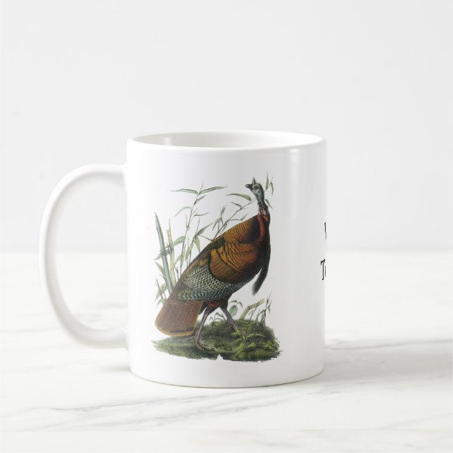 Mug La Turquie sauvage, John Audubon (Gauche)