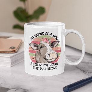 Mug La vache florale de Deja Moo