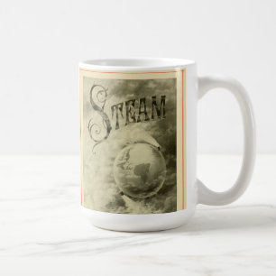 Mug La vapeur court le monde 1904