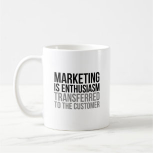 Mug La vente est enthousiasme