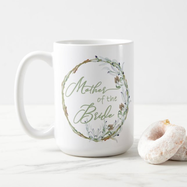 Mug La verdure rustique tressent la mère de la jeune (Avec donut)