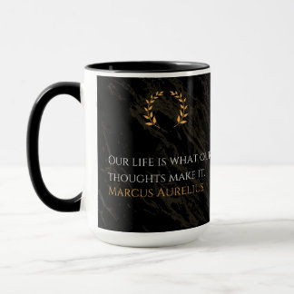 Mug La vérité de Marcus Aurelius : façonner la vie