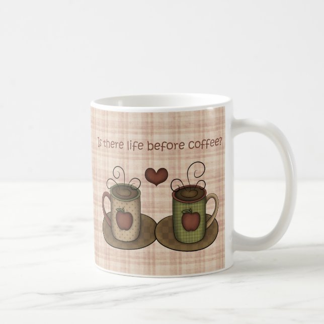 Mug La Vie Avant Le Café ? Cuisine de campagne (Droite)